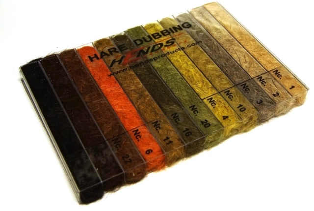 57180      Hare Dubbing Dispenser 12 colors