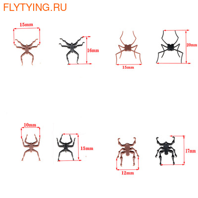 Royal Sissi 58358    Insect Rubber Legs (,  2)