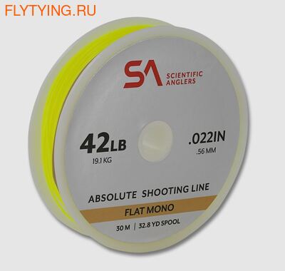 SCIENTIFIC ANGLERS 10737   Absolute Shooting Line Flat Mono (,  3)